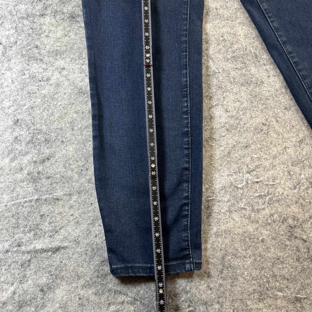 New Express Skinny Jeans Women's Size 14 Denim Dark Wash - Picture 3 of 12